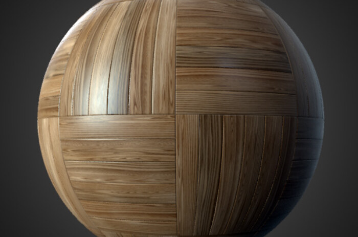Générateur de textures PBR de parquet en bois style carré Substance SBSAR Téléchargement gratuit