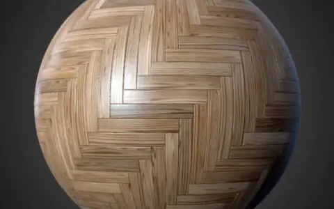 Wood Floor Parquet Herringbone Style Generator Substance SBSAR Free Download 4K High Resolution