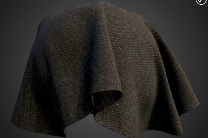 Tissu de tapis marron PBR Texture 3D Téléchargement gratuit Haute résolution Substance SBSAR Unity Unreal Vray