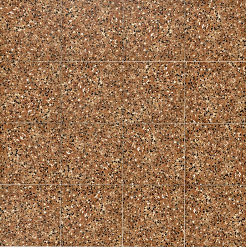Carrelage de sol en céramique Vintage avec motif terrazzo, texture PBR SBSAR transparente à télécharger gratuitement en haute résolution 4K pour Unity, Unreal Engine, et Vray