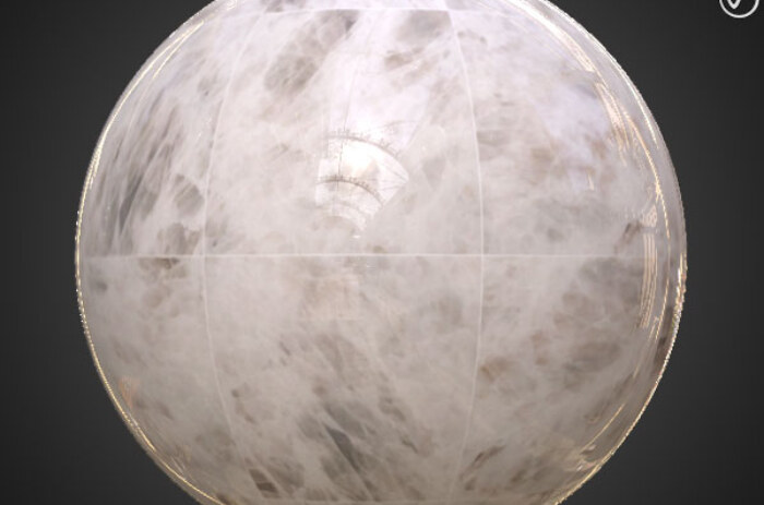 Téléchargement gratuit de texture de carreaux de marbre en quartz cristal SBSAR PBR haute résolution 4K pour Unreal Engine et Vray