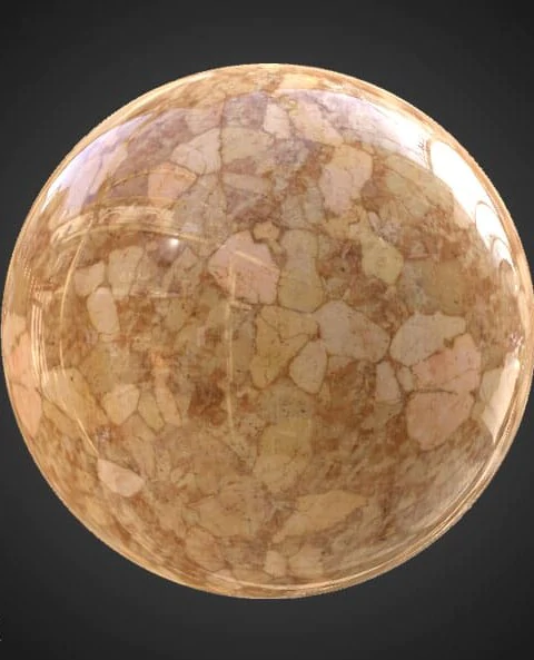 Italian Brown Red Marble PBR Texture 3D Free Download High Resolution Unity Unreal Vray