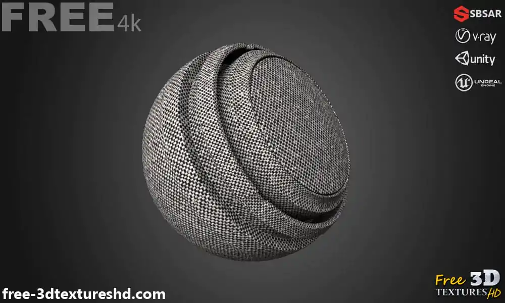 Tweed-cloth-gray-fabric-PBR-texture-3D-free-download-High-resolution-substance-sbsar-Unity-Unreal-Vray-4
