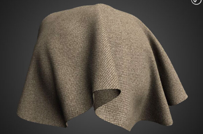 Tissu de tapis beige PBR Texture 3D Téléchargement gratuit Haute résolution Substance SBSAR Unity Unreal Vray Render