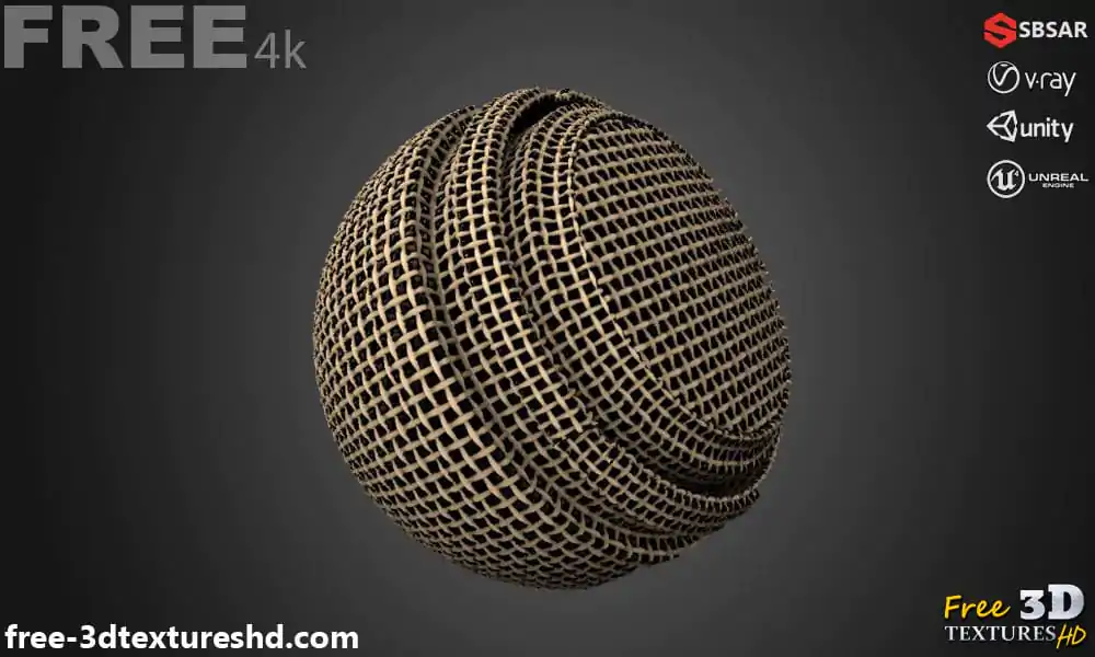 open-Plain-weave-fabric-PBR-texture-3D-free-download-High-resolution-Substance-Sbsar-Unity-Unreal-Vray-3