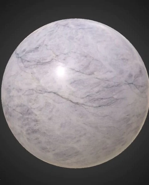 White Marble PBR Texture 3D Free Download High Resolution Substance SBSAR for Elegant and Detailed Surface Designs