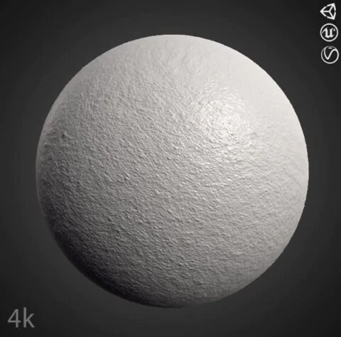 Plaster Wall Seamless Substance SBSAR Texture PBR 3D Free Download 4K High Resolution for Unity, Unreal, and Vray Engines