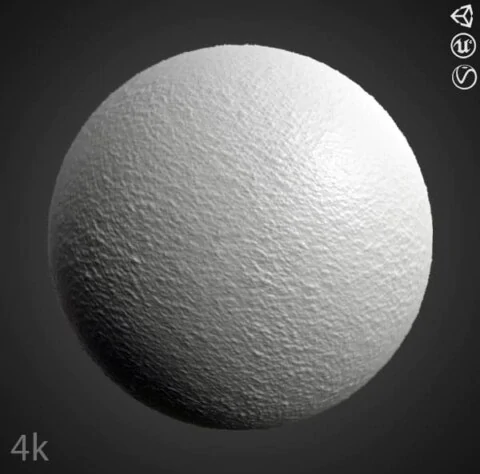 Plaster Wall Seamless Substance SBSAR Texture PBR 3D Free Download High Resolution for Unity, Unreal, and Vray Projects