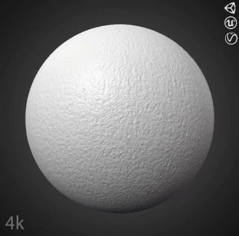 Plaster Wall Seamless Substance SBSAR Texture PBR 3D Free Download High Resolution for Unity, Unreal, and Vray Projects