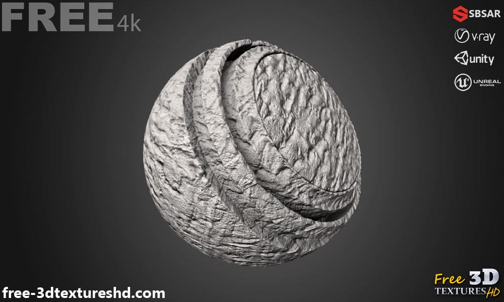 Texture de mur en plâtre de ciment grunge PBR Substance Sbsar Téléchargement gratuit