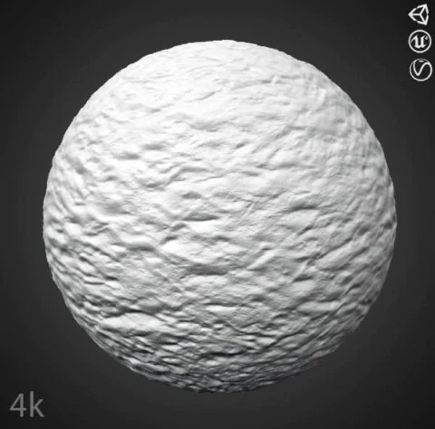 Plaster Wall Seamless Substance SBSAR Texture PBR 3D Free Download 4K High Resolution for Unity, Unreal Engine, and Vray