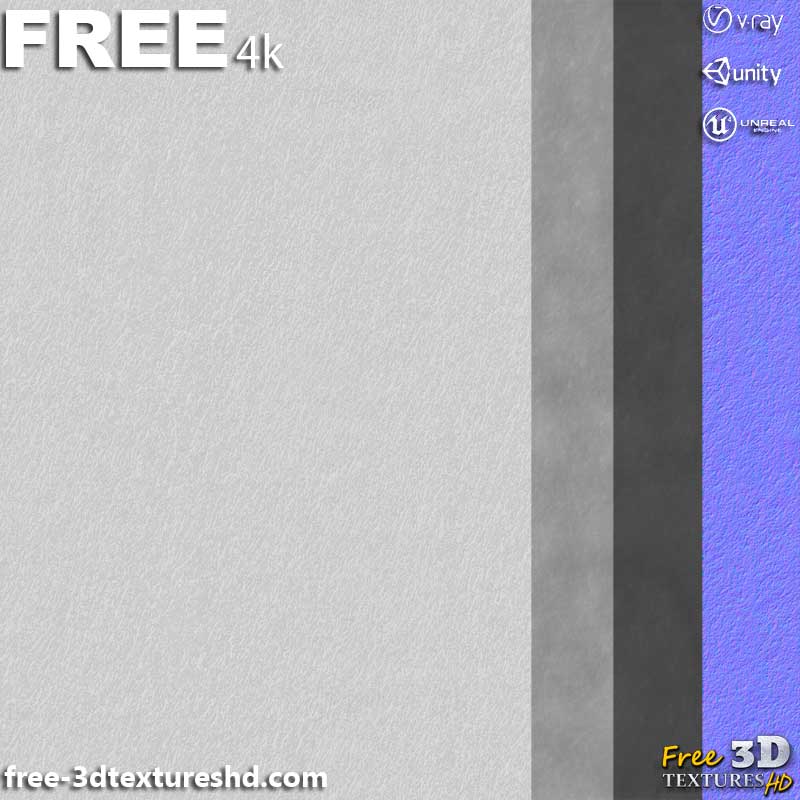 Texture SBSAR sans couture pour mur en plâtre PBR 3D Téléchargement gratuit Haute résolution pour les projets Unity, Unreal et Vray