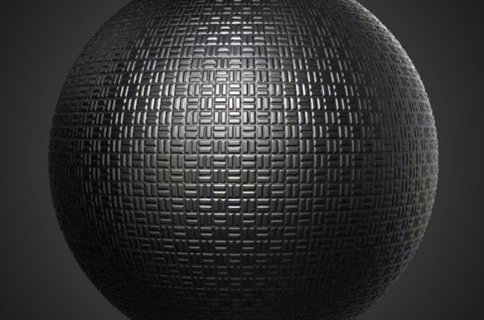 Générateur de texture 3D en caoutchouc et plastique pour panier Substance SBSAR Téléchargement gratuit 4K haute résolution pour des textures détaillées