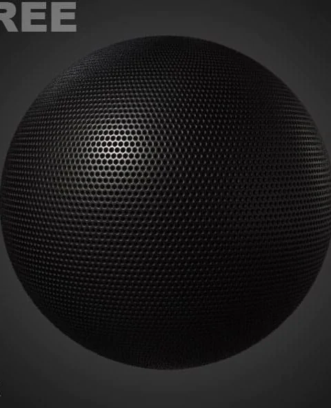 Free download of perforated plastic generator PBR texture Substance SBSAR. perforated plastic materials for 3D projects with Substance Designer.