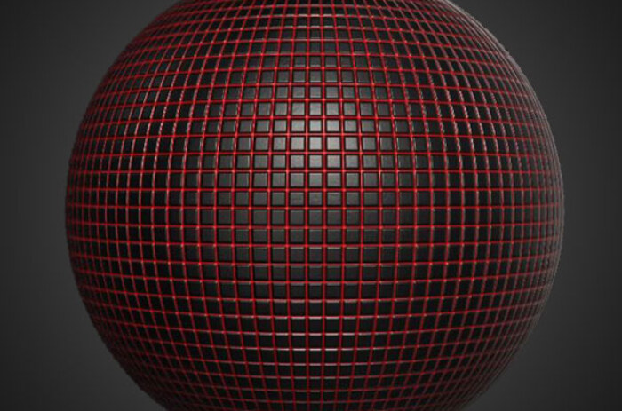Téléchargement gratuit du générateur de textures PBR pour matériaux de grille en plastique Substance SBSAR. Créez des textures hautement détaillées et personnalisables pour l'industrie et l'architecture