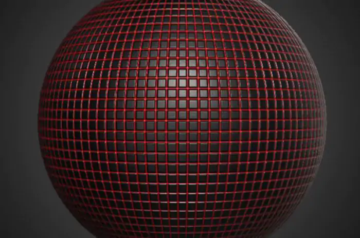 Plastic-Grid-material-free-PBR-texture-generator-substance-SBSAR-free-download