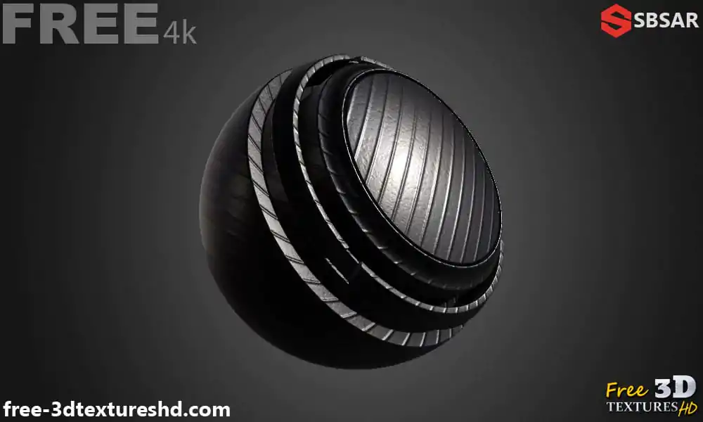 Plastic-Rubber-with-inclined-strips-pattern-3D-texture-generator-substance-SBSAR-free-download-5