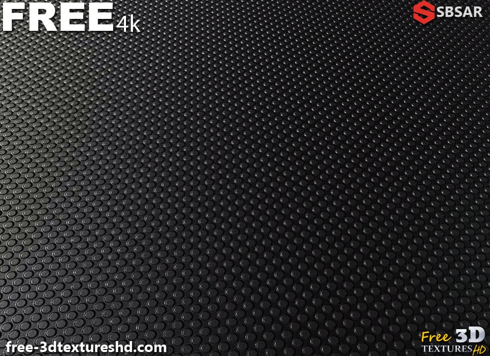 Générateur de textures 3D PBR pour panneaux en caoutchouc industriels, téléchargement gratuit de la substance SBSAR, haute résolution 4K pour des textures en caoutchouc détaillées