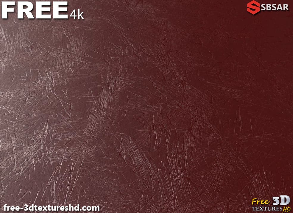 Générateur de textures PBR de plastique rayé Substance SBSAR Téléchargement gratuit pour des textures plastiques haute résolution et détaillées