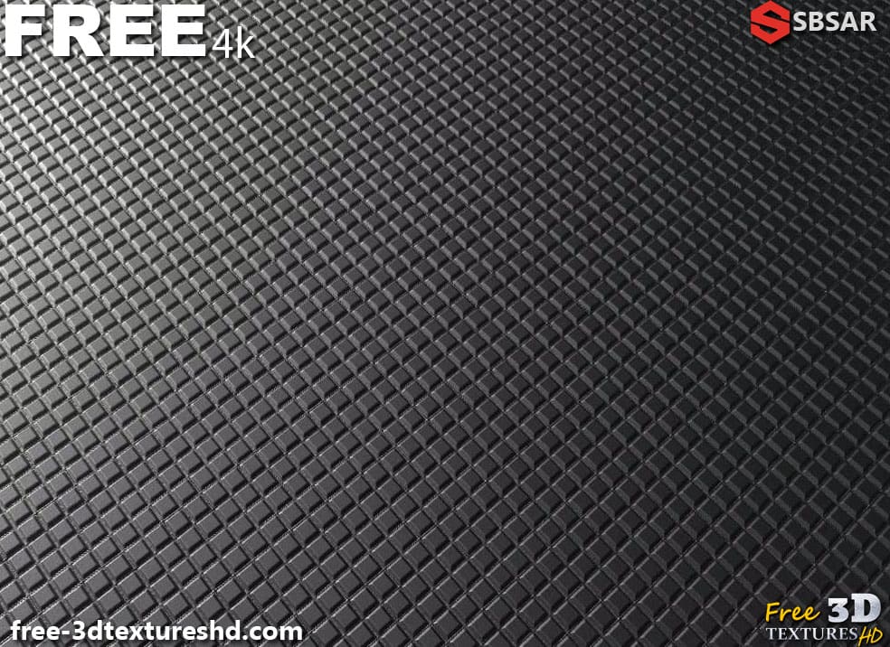 Générateur de textures 3D en caoutchouc et plastique à motif carré Substance SBSAR Téléchargement gratuit pour des textures de surface haute résolution et détaillées