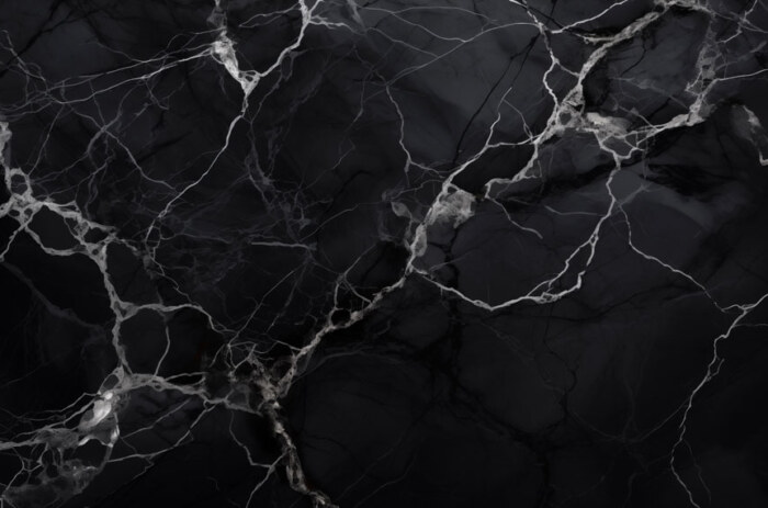 Texture de marbre noir luxueux - téléchargement gratuit en haute résolution. Parfait pour un design d'intérieur élégant et moderne.