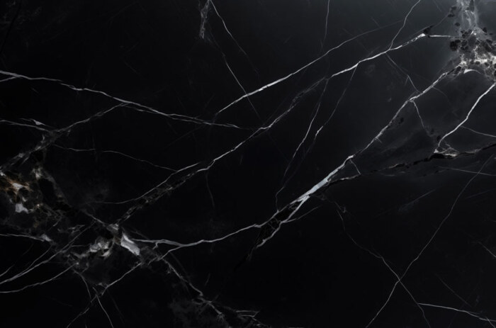 Texture de marbre noir Téléchargement gratuit Fond haute résolution 4K pour une esthétique élégante et moderne