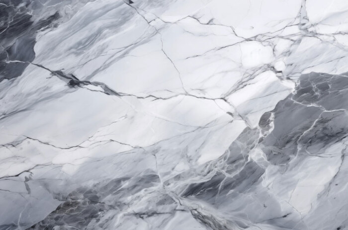 Texture de marbre gris argent Téléchargement gratuit Fond d'écran haute résolution 4K pour des intérieurs élégants et contemporains