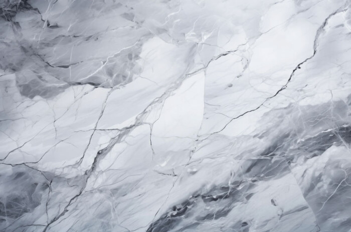 Texture de marbre gris argent Téléchargement gratuit Aperçu du fond d'écran haute résolution 4K pour des espaces élégants et modernes