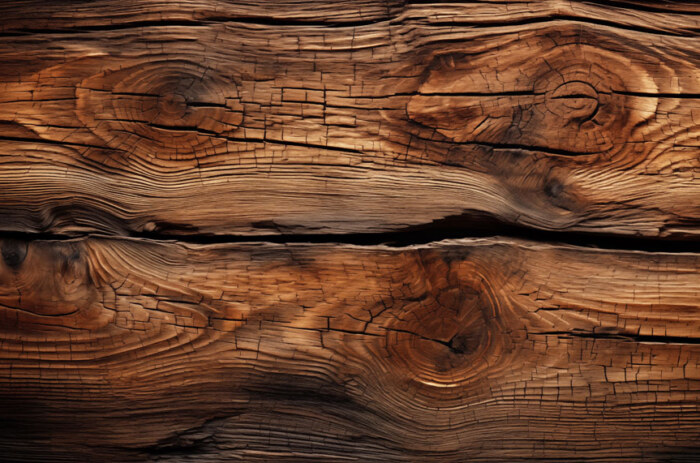 Texture de planche de bois vieillie - haute résolution. Parfait pour les projets de décoration d'intérieur vintage et rustique.