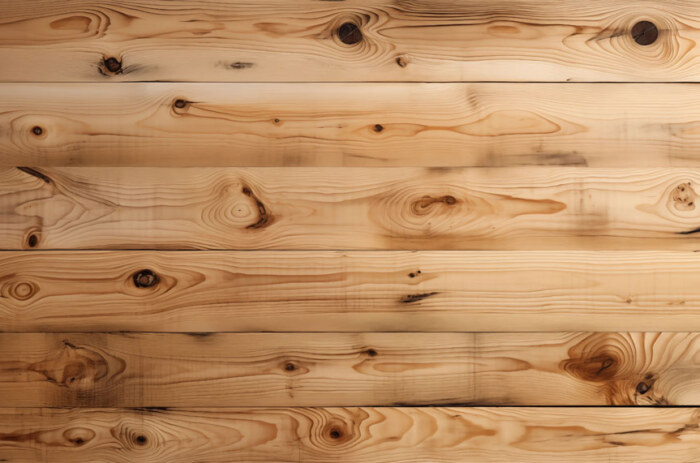 Texture de planches de bois lisses et légères en arrière-plan - haute résolution. Parfait pour les intérieurs minimalistes et scandinaves.