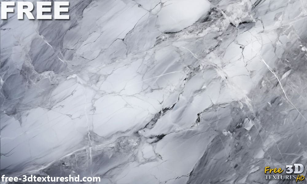 Texture de marbre gris argent Téléchargement gratuit Fond d'écran haute résolution 4K pour des designs élégants et modernes