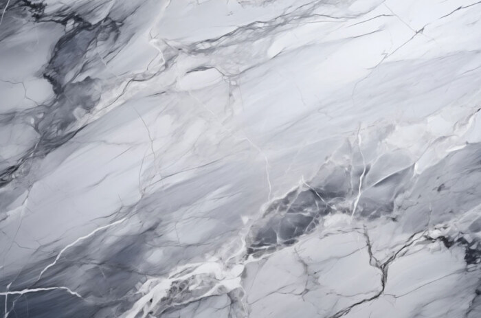 Texture de marbre gris argent Téléchargement gratuit Fond d'écran haute résolution 4K pour des designs sophistiqués et modernes