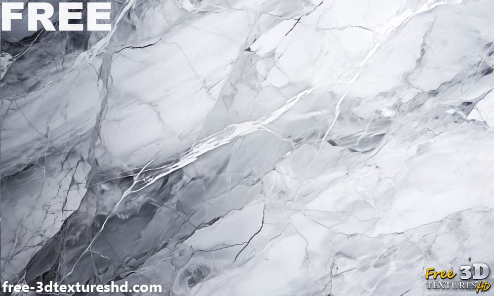 Fond de texture de marbre gris argent spectaculaire - téléchargement gratuit en haute résolution. Parfait pour un design d'intérieur luxueux et contemporain.