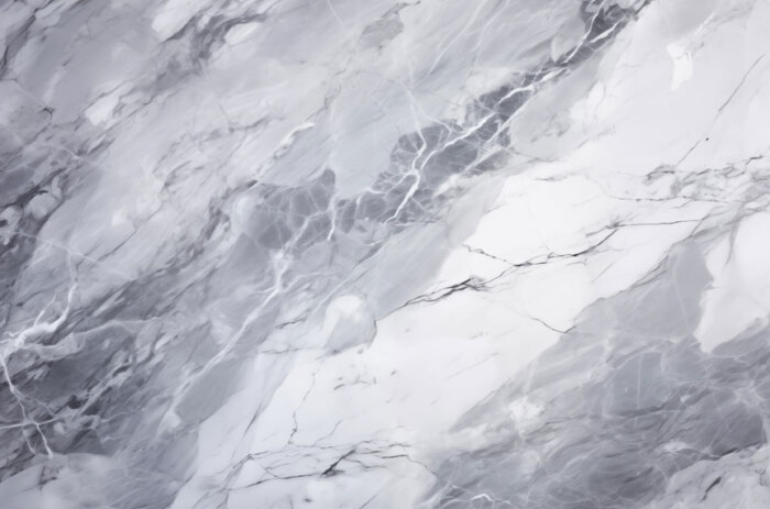 Texture élégante en marbre gris avec veines argentées - téléchargement gratuit en haute résolution. Parfait pour un design d'intérieur moderne et luxueux.