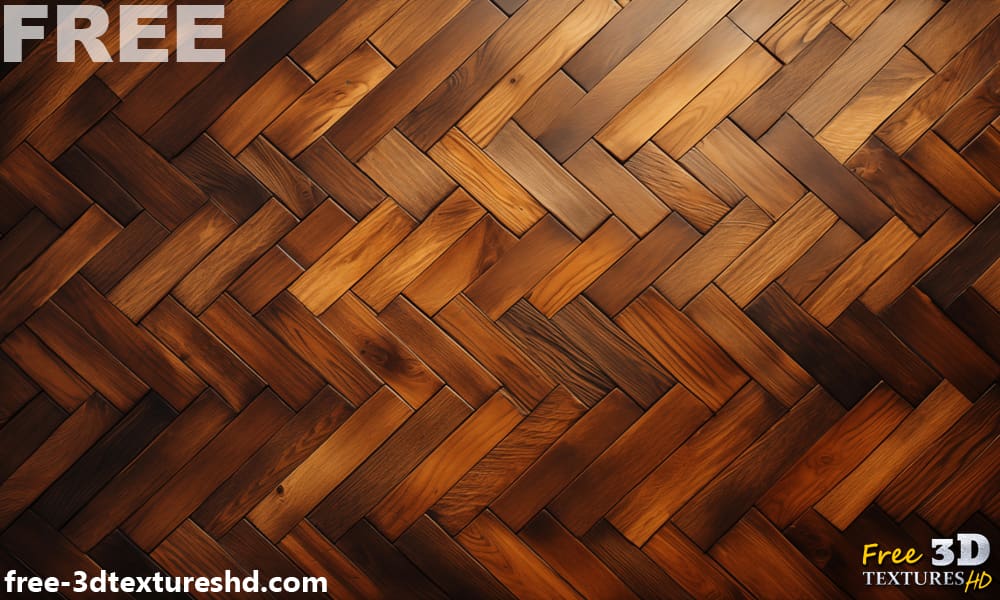 Image de fond de texture brute de parquet en bois à chevrons - Téléchargement gratuit en haute résolution 1-aperçu