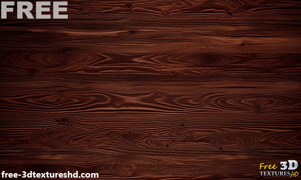 Texture de fond de planche de bois marron foncé avec nœuds naturels - haute résolution. Parfait pour la décoration intérieure rustique et vintage, les revêtements de sol et le papier peint.