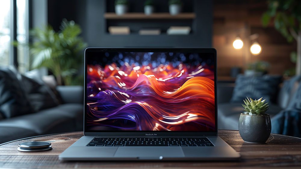 Fond d'écran abstrait vagues lumineuses et colorées fond ultra HD 4K pour ordinateur de bureau et téléphone téléchargement gratuit