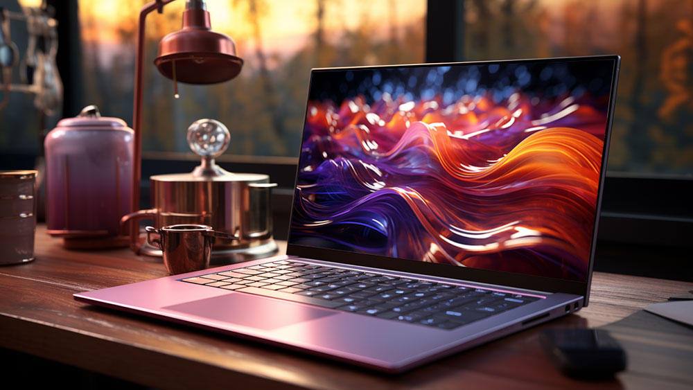 Fond d'écran abstrait vagues lumineuses et colorées fond ultra HD 4K pour ordinateur de bureau et téléphone téléchargement gratuit