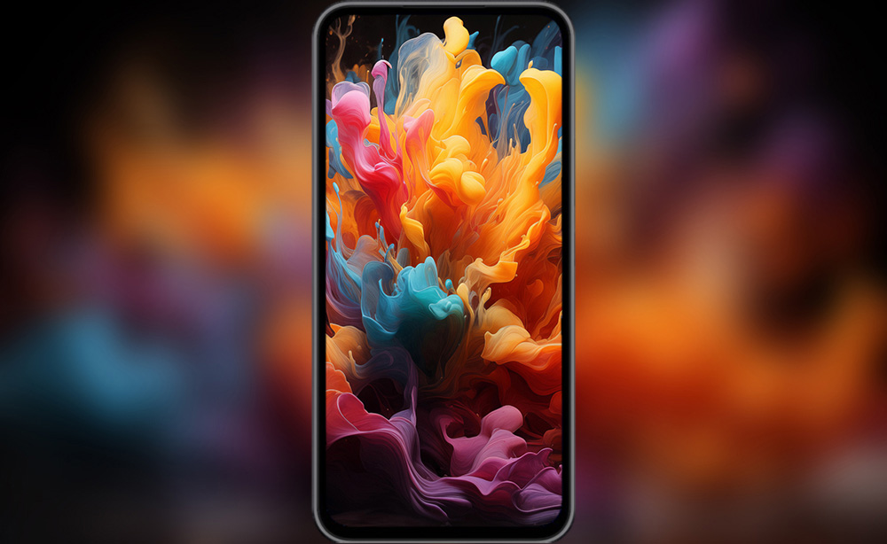 Fond d'écran abstrait explosion de couleurs fond HD 4K pour ordinateur de bureau et téléphone téléchargement gratuit