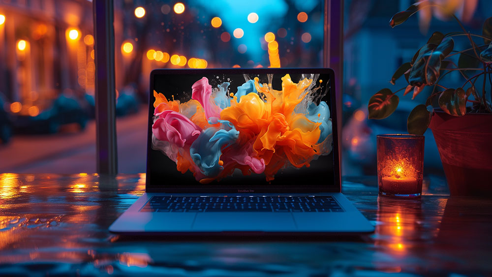 Fond d'écran de couleurs de chorégraphie abstraite Fond d'écran Ultra HD 4K pour ordinateur de bureau et téléphone téléchargement gratuit