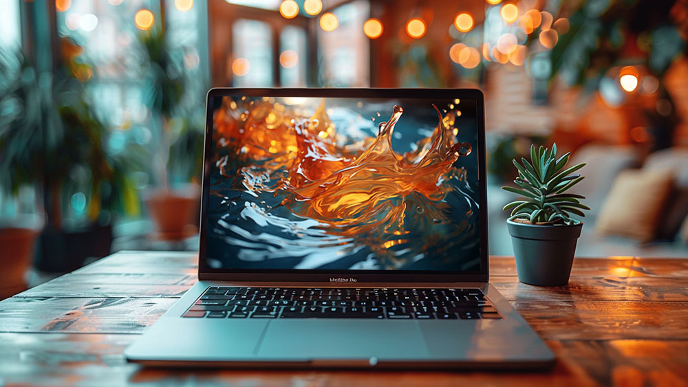 Fond d'écran Ultra HD 4K abstrait avec éclaboussures dorées pour ordinateur de bureau et téléphone à télécharger gratuitement