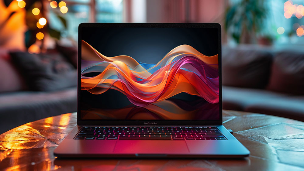 Fond d'écran abstrait vagues de couleurs fond ultra HD 4K pour ordinateur de bureau et téléphone téléchargement gratuit
