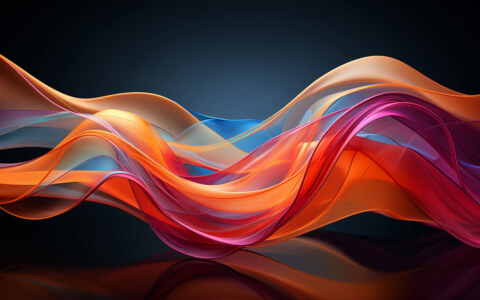Fond d'écran abstrait vagues de couleurs fond ultra HD 4K pour ordinateur de bureau et téléphone téléchargement gratuit