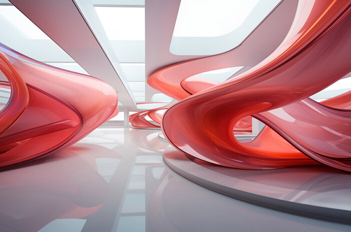 Fond d'écran abstrait forme architecturale HD 4K fond d'écran pour ordinateur de bureau et téléphone téléchargement gratuit