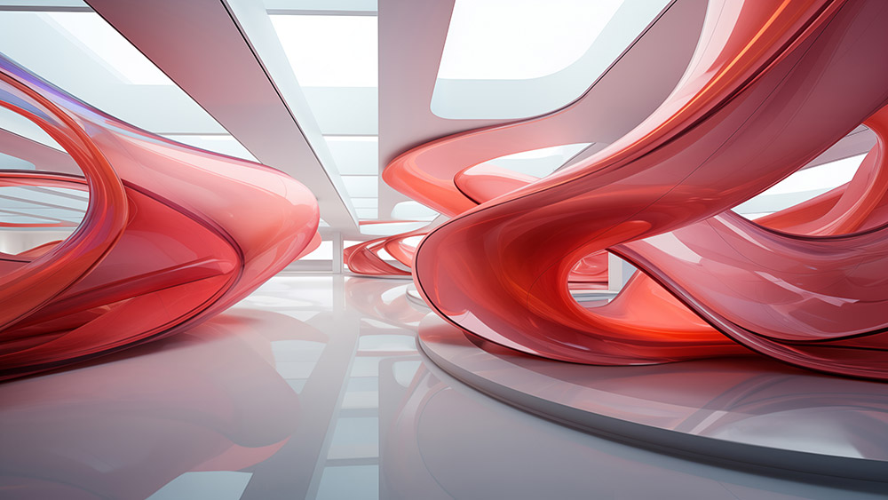Fond d'écran abstrait forme architecturale HD 4K fond d'écran pour ordinateur de bureau et téléphone téléchargement gratuit