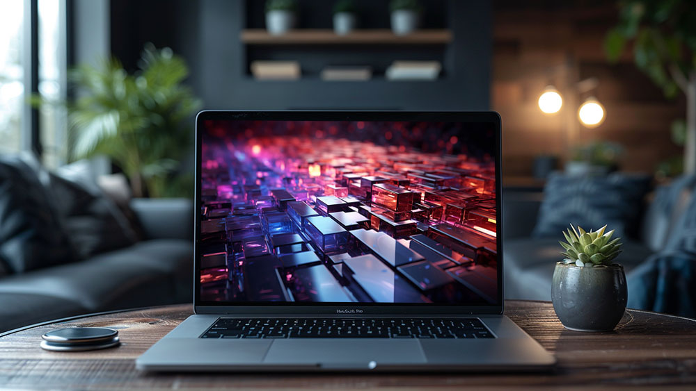 Fond d'écran abstrait Cubes de lumière Ultra HD 4K pour ordinateur de bureau et téléphone téléchargement gratuit