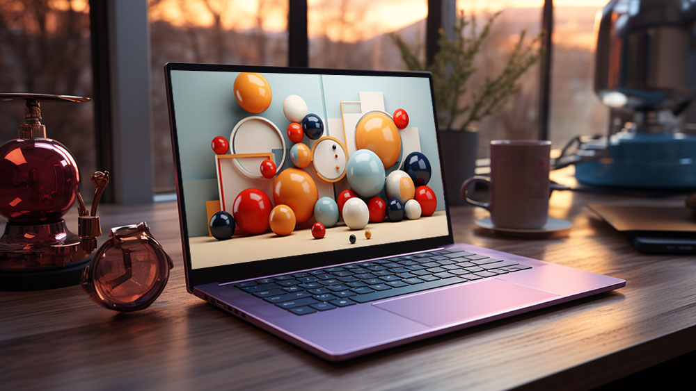 Fond d'écran abstrait de sphères colorées 3D Fond d'écran Ultra HD 4K pour ordinateur de bureau et téléphone Téléchargement gratuit