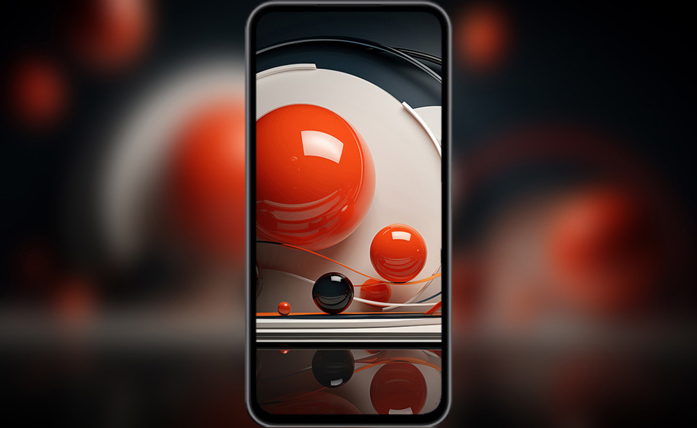 Fond d'écran abstrait de sphères 3D Fond d'écran Ultra HD 4K pour ordinateur de bureau et téléphone Téléchargement gratuit