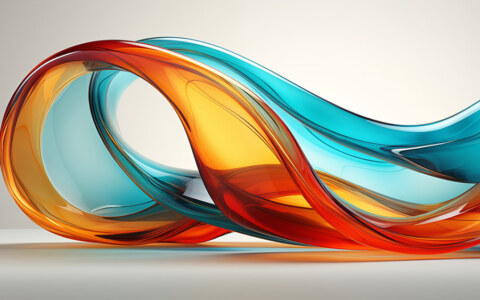 Fond d'écran abstrait de vagues brillantes en mouvement Fond d'écran Ultra HD 4K pour ordinateur de bureau et téléphone téléchargement gratuit
