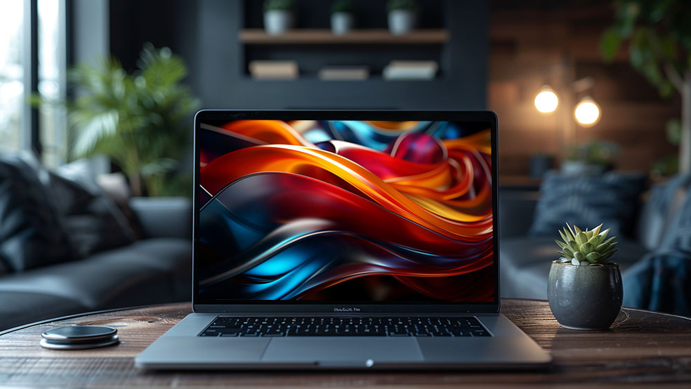 Fond d'écran abstrait de vagues colorées Fond d'écran Ultra HD 4K pour ordinateur de bureau et téléphone téléchargement gratuit